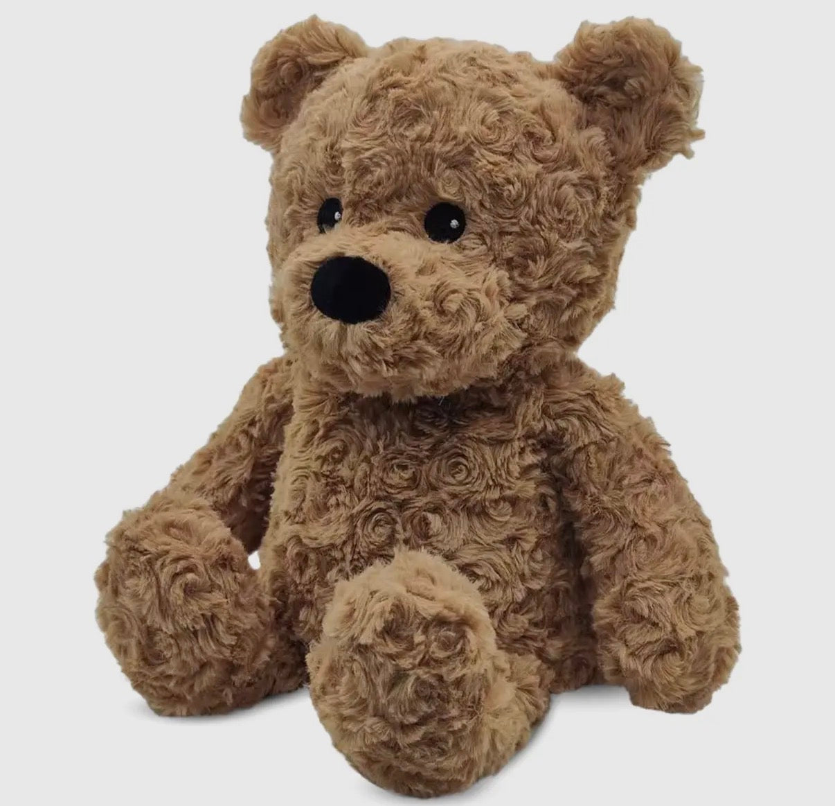 Brown Curly Bear Warmie