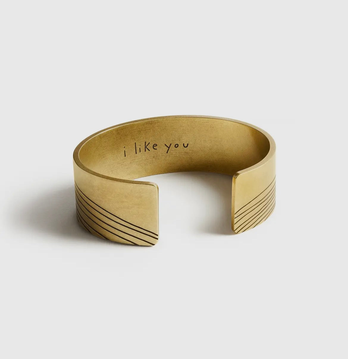 Ocean Waves Cuff -I Like You