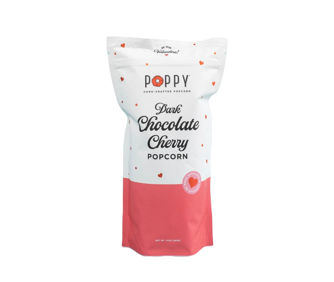 Dark Chocolate Cherry Popcorn