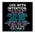 Live With Intention…Magnet