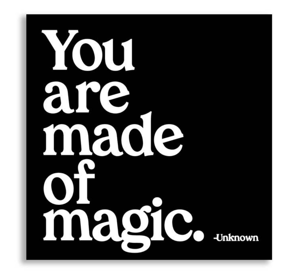 Made of Magic…Magnet