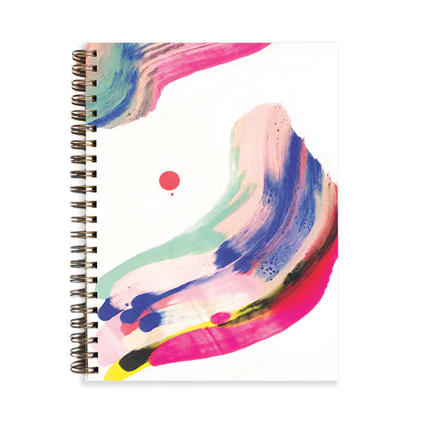 Moglea Painted Journal Candy Swirl