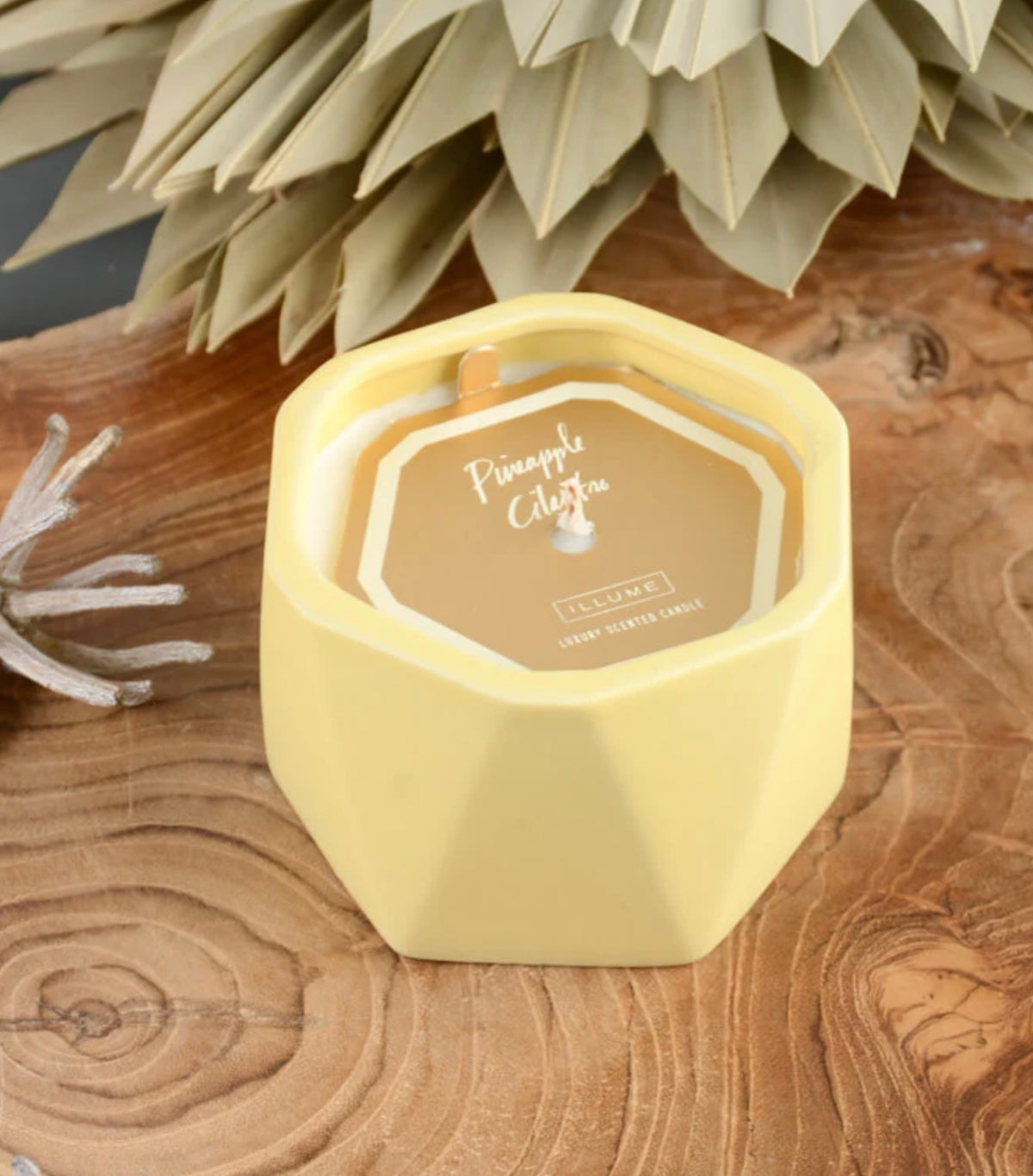 Illume Pineapple Cilantro Dylan Ceramic Candle