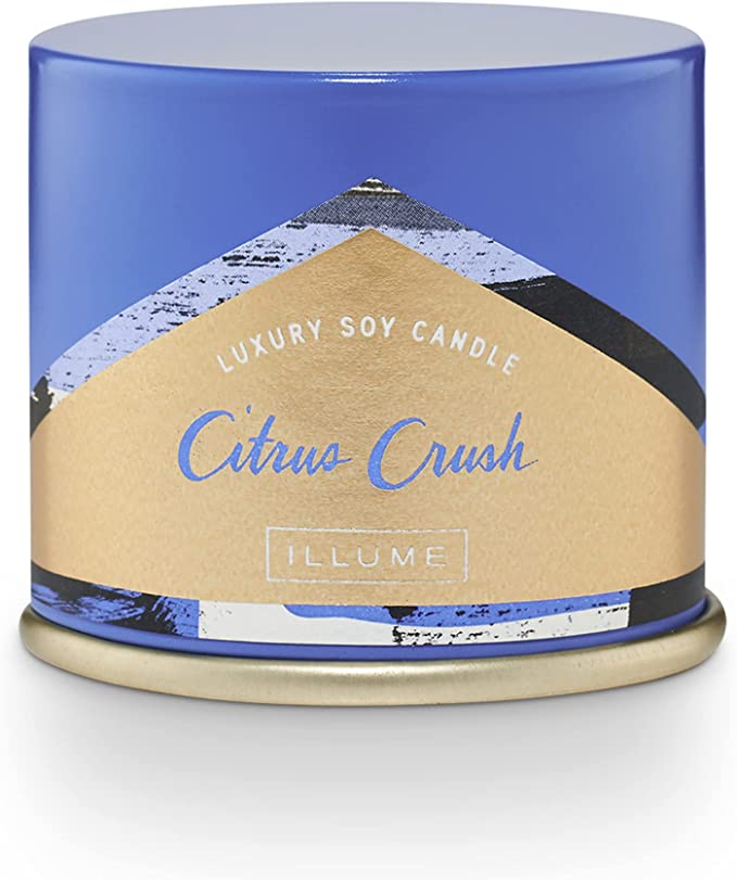 Illume Citrus Crush Demi Vanity Tin Candle