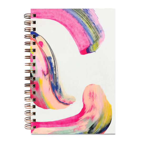 Moglea Painted Notebook Candy Swirl